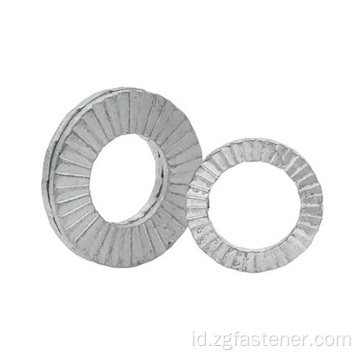 Double Fold Self-Locking Washer Dacromet